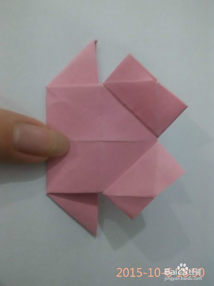 教你如何折纸青蛙