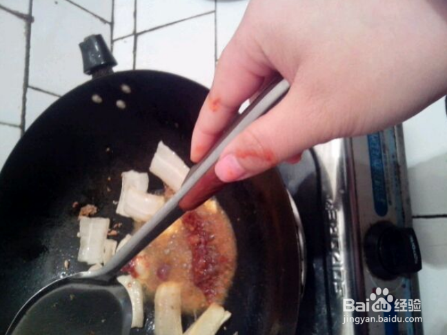 豆瓣酱小白菜