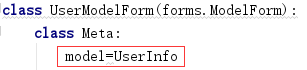 Django的modelform组件