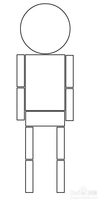 Flash画个MG人物模板
