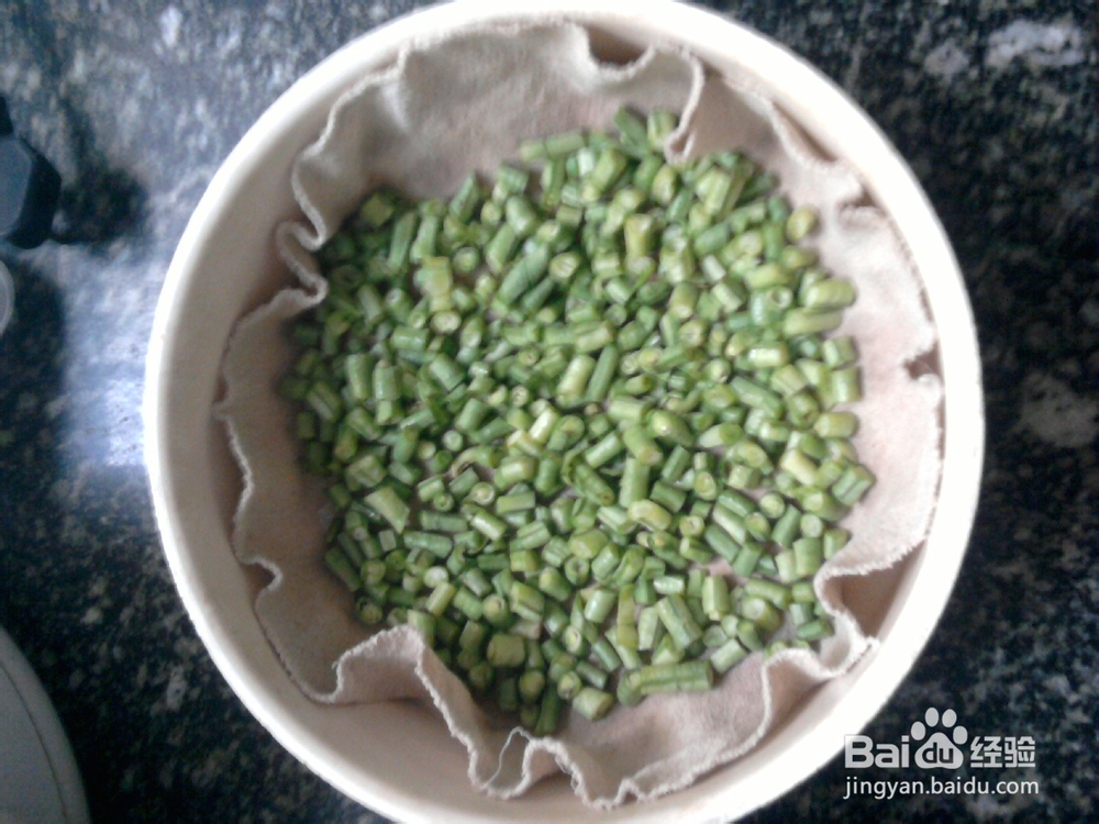 豆角菜、绿豆汤、吃饱喝好精神爽