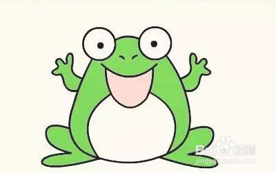 青蛙简笔画怎么画？