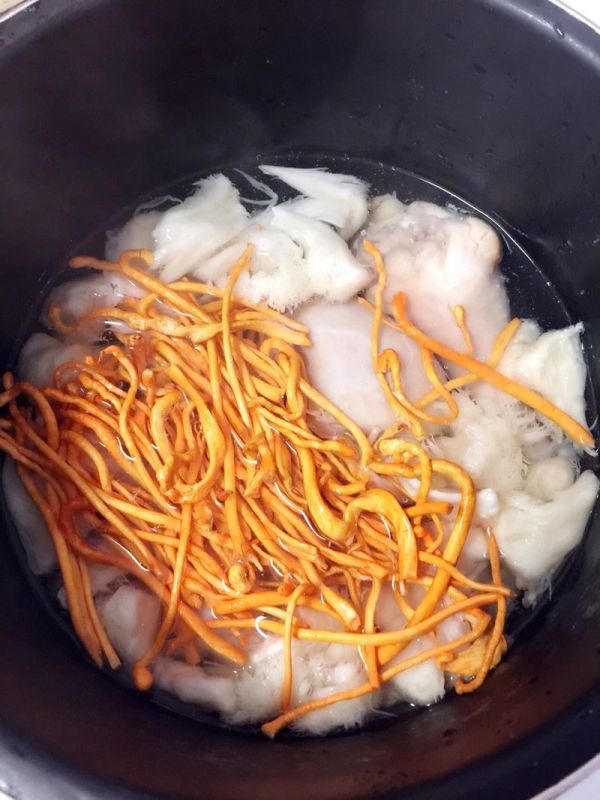 猴菇鸡丝虫草花