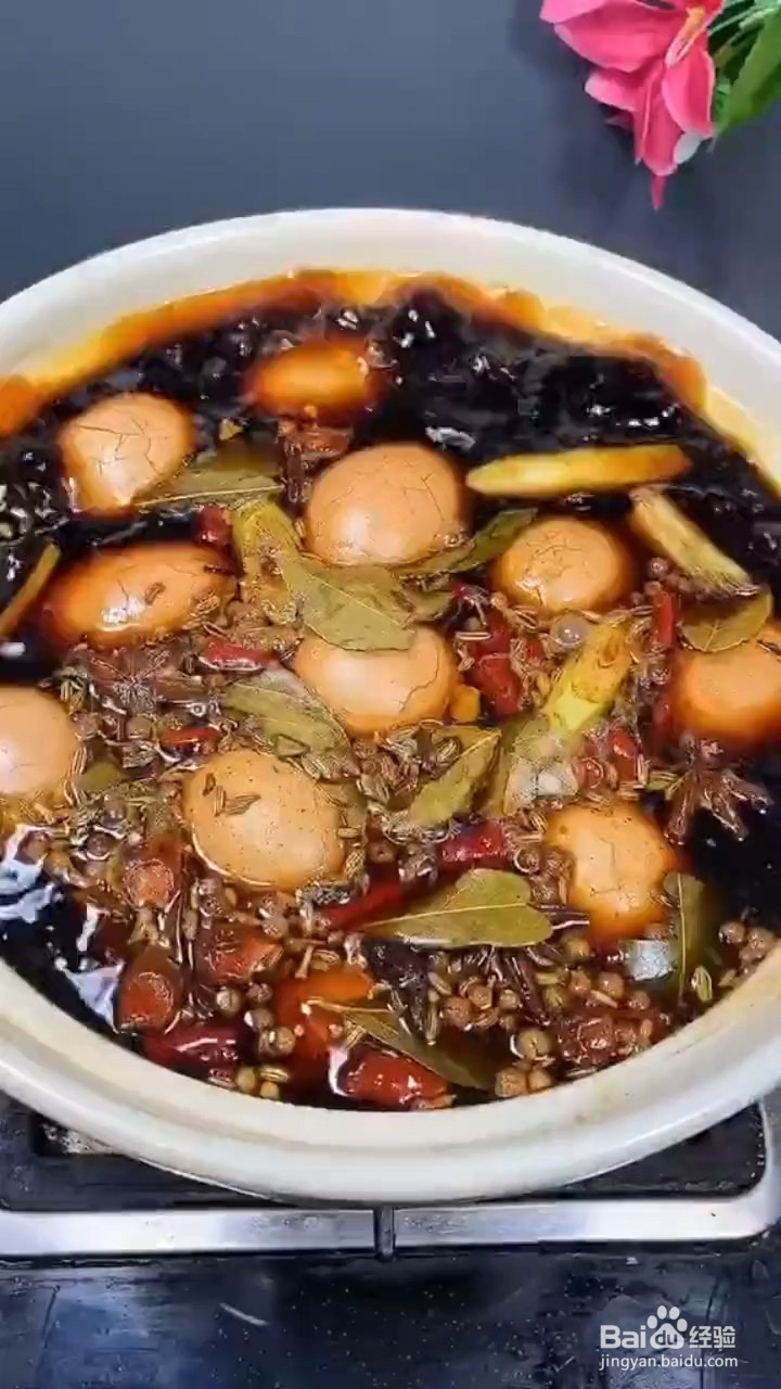 如何制作街边小吃好吃的卤鸡蛋