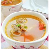 炎热夏天的开胃汤——西红柿排骨汤