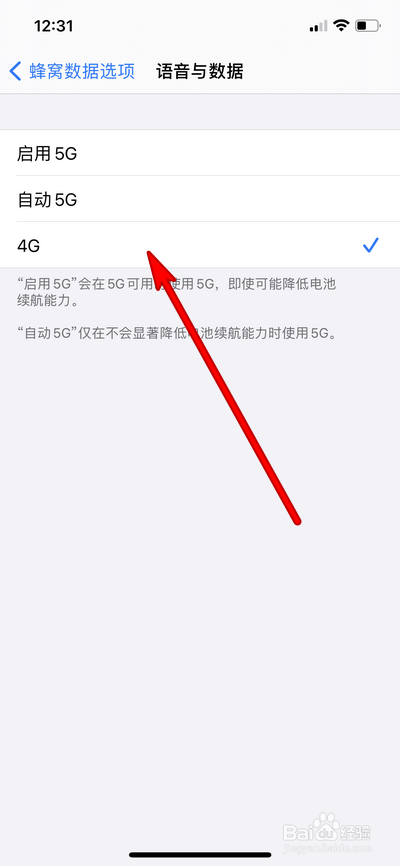 iphone12pro max怎么设置关闭5G