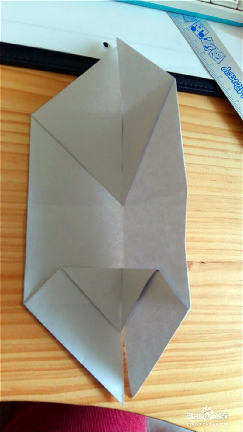 趣味折纸---小白兔的折法