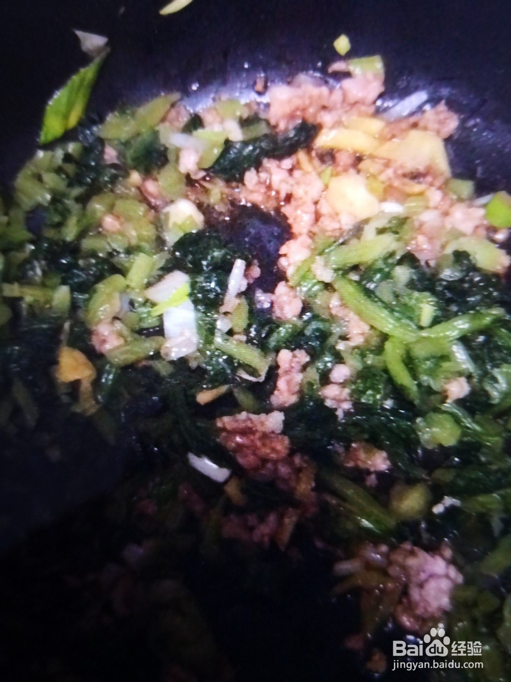 制作肉馅炖雪里红的攻略