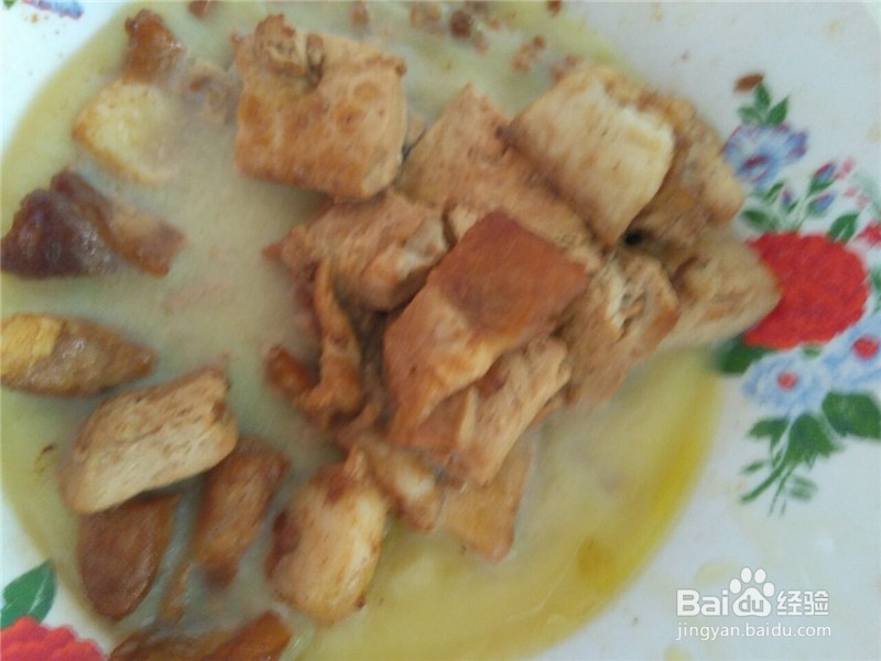 家常菜红烧肉藕片