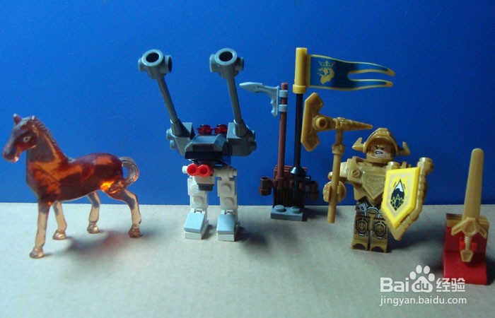 积木场景搭建之机器人与未来骑士