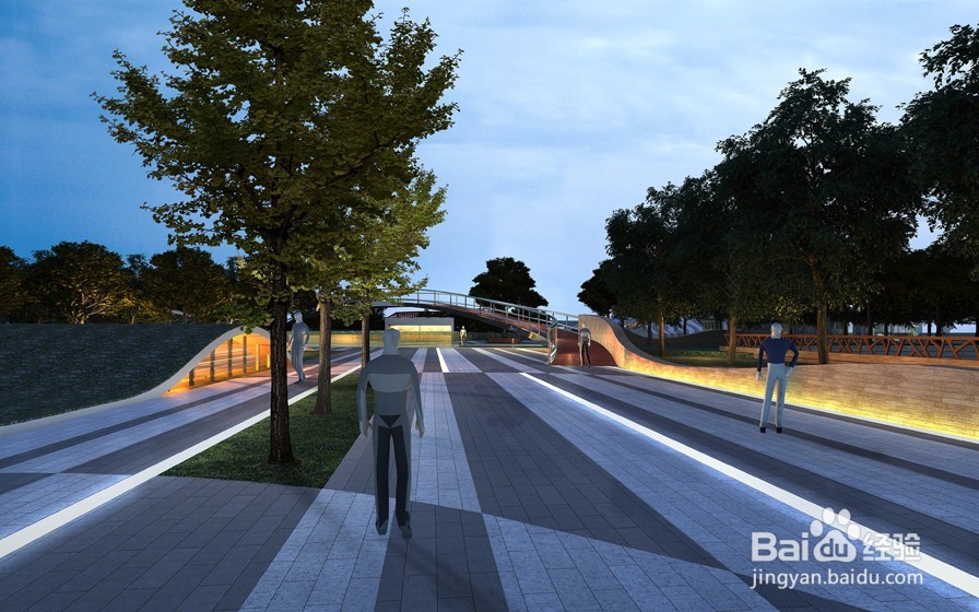 如何在道路绿化效果图设计中融入海绵城市理念？