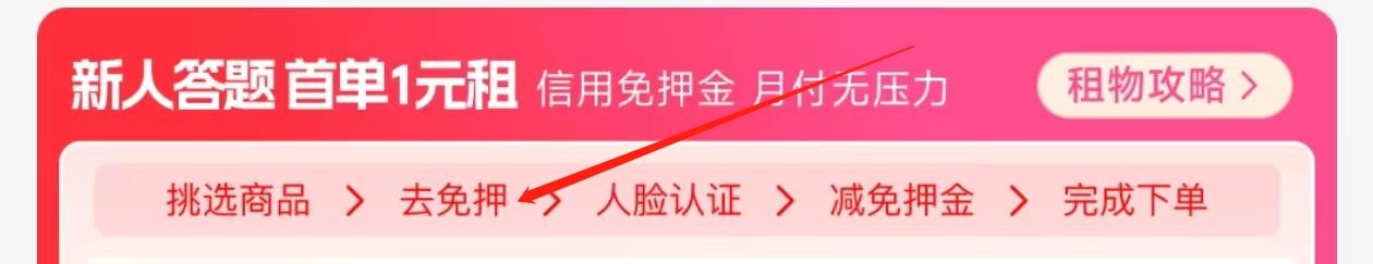 人人租怎么查询 去免押