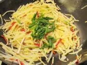 教你做土豆丝炒豆腐干