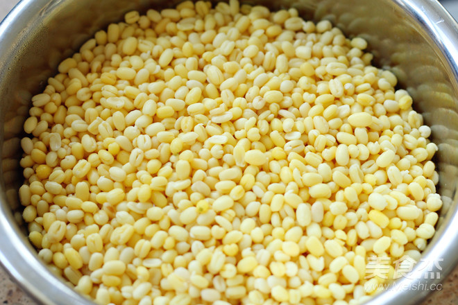 椰香绿豆糕的做法