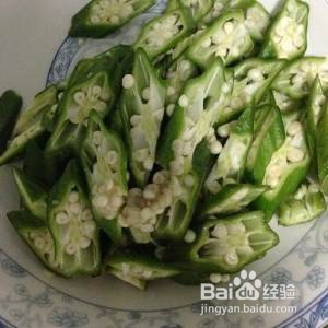 秋葵小炒肉的做法!