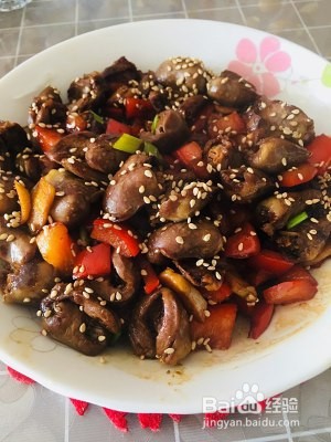 如何做出这么美味的鸡心