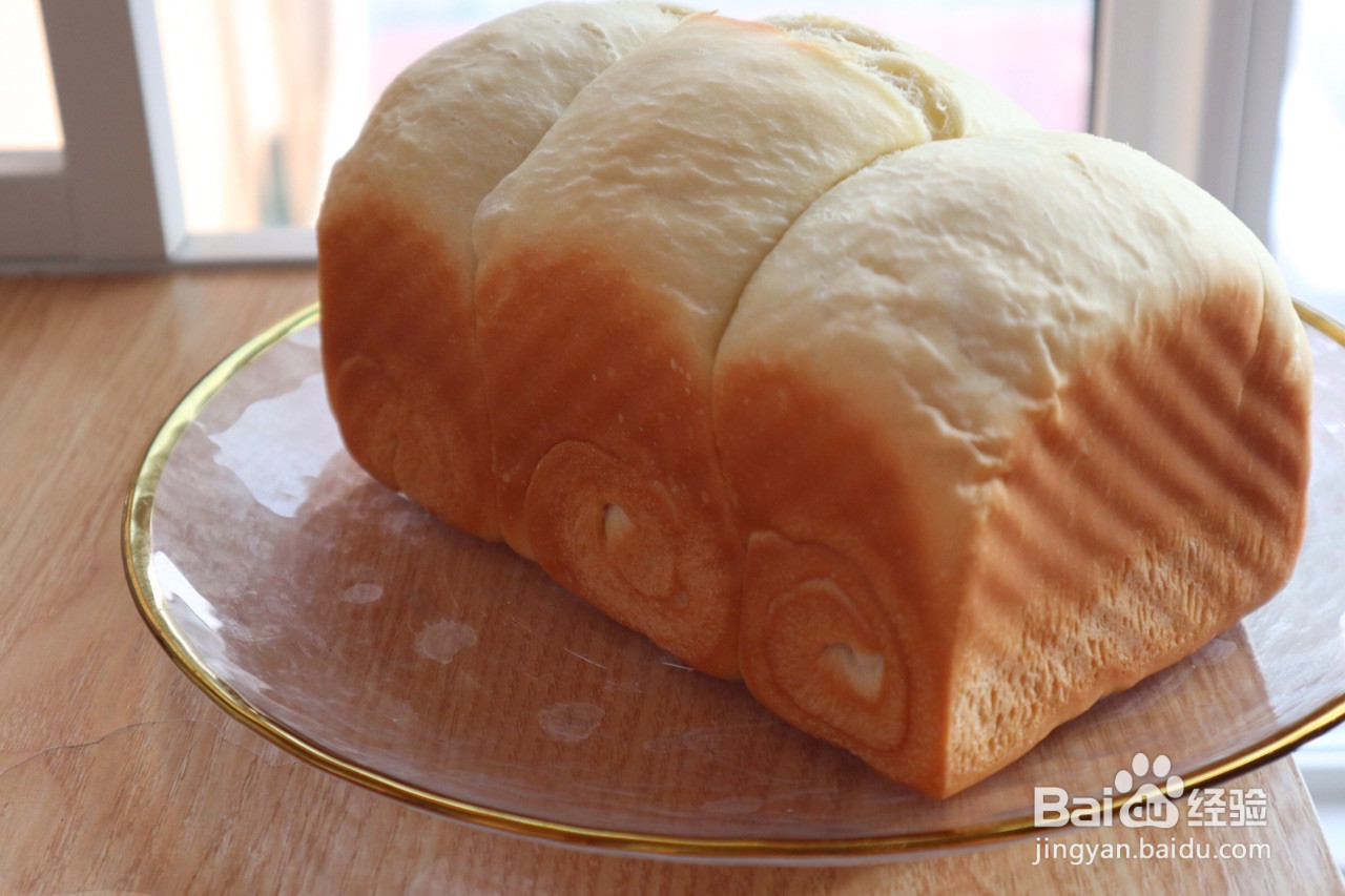 港式奶香吐司的做法