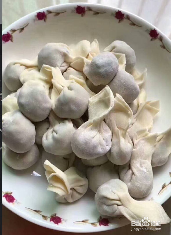 自制手工馄饨饺子步骤,简单的面皮馄饨制作步骤