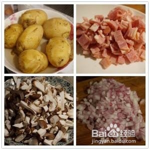 怎么做土豆培根卷