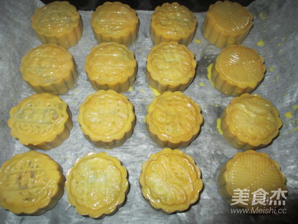 广式豆沙板栗月饼