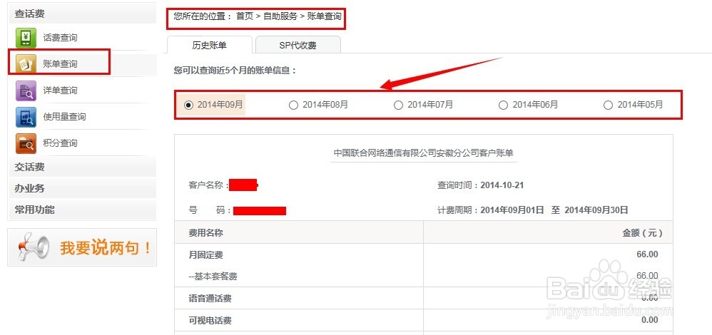 怎么在网上查话费
