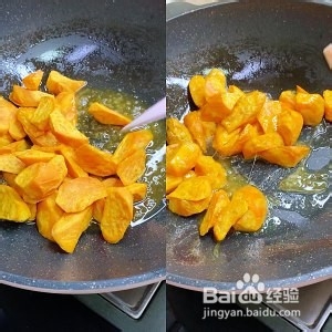 拔丝2米的水油拔丝红薯好吃