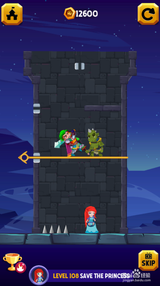 Hero Rescure 2的Level 108如何通关？