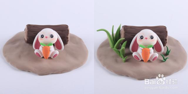 抗菌粘土教程——森林小兔