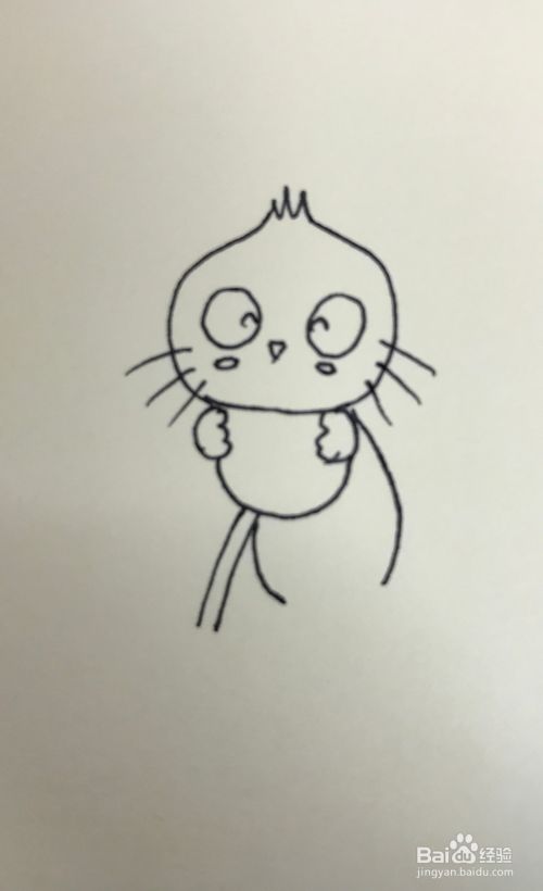 如何绘制一只卡通老鼠？