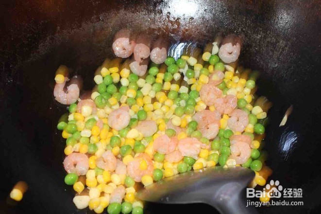 什锦虾仁的做法