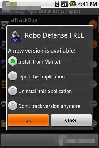 android手机快速更新已安装的软件的方法