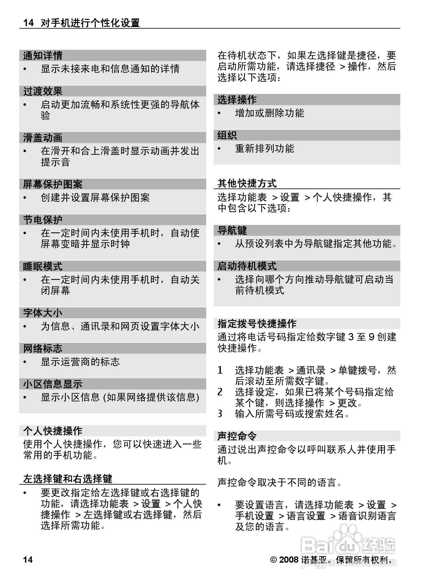 诺基亚Nokia 6600手机使用说明书:[2]