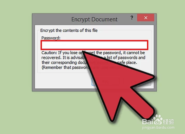 如何用密码保护微软Word文档