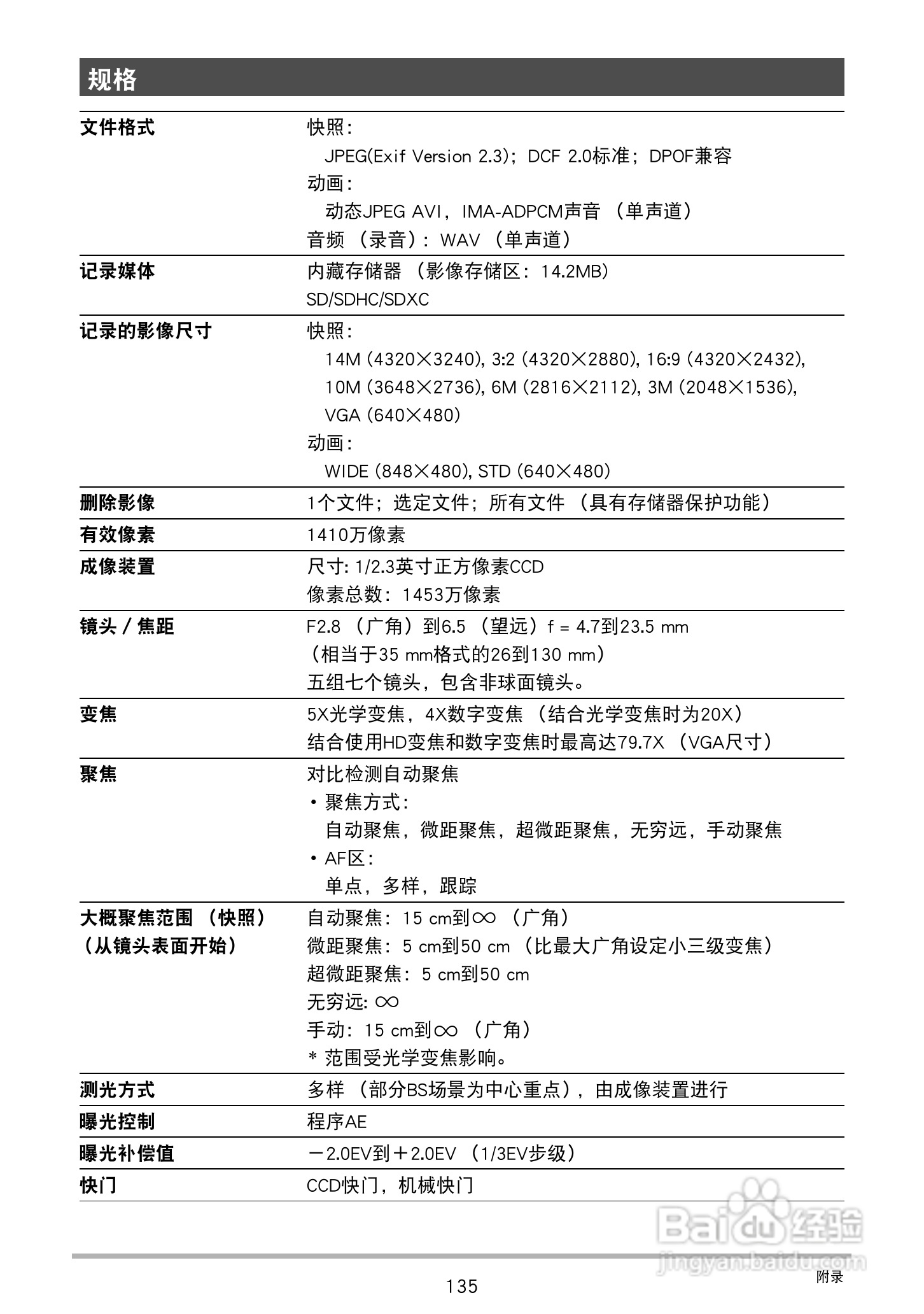 卡西欧 EX-Z88数码相机说明书:[14]