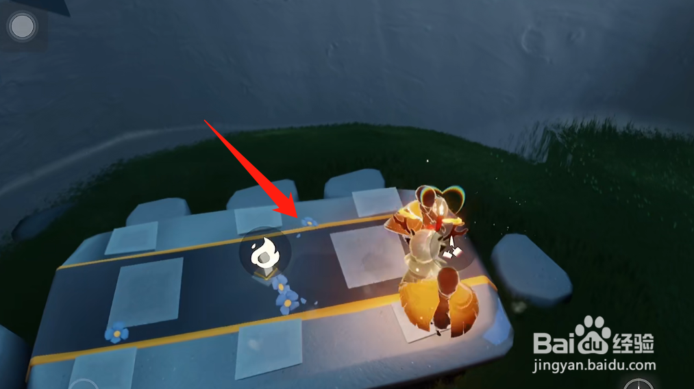 光遇吃饭怎么举白蜡烛