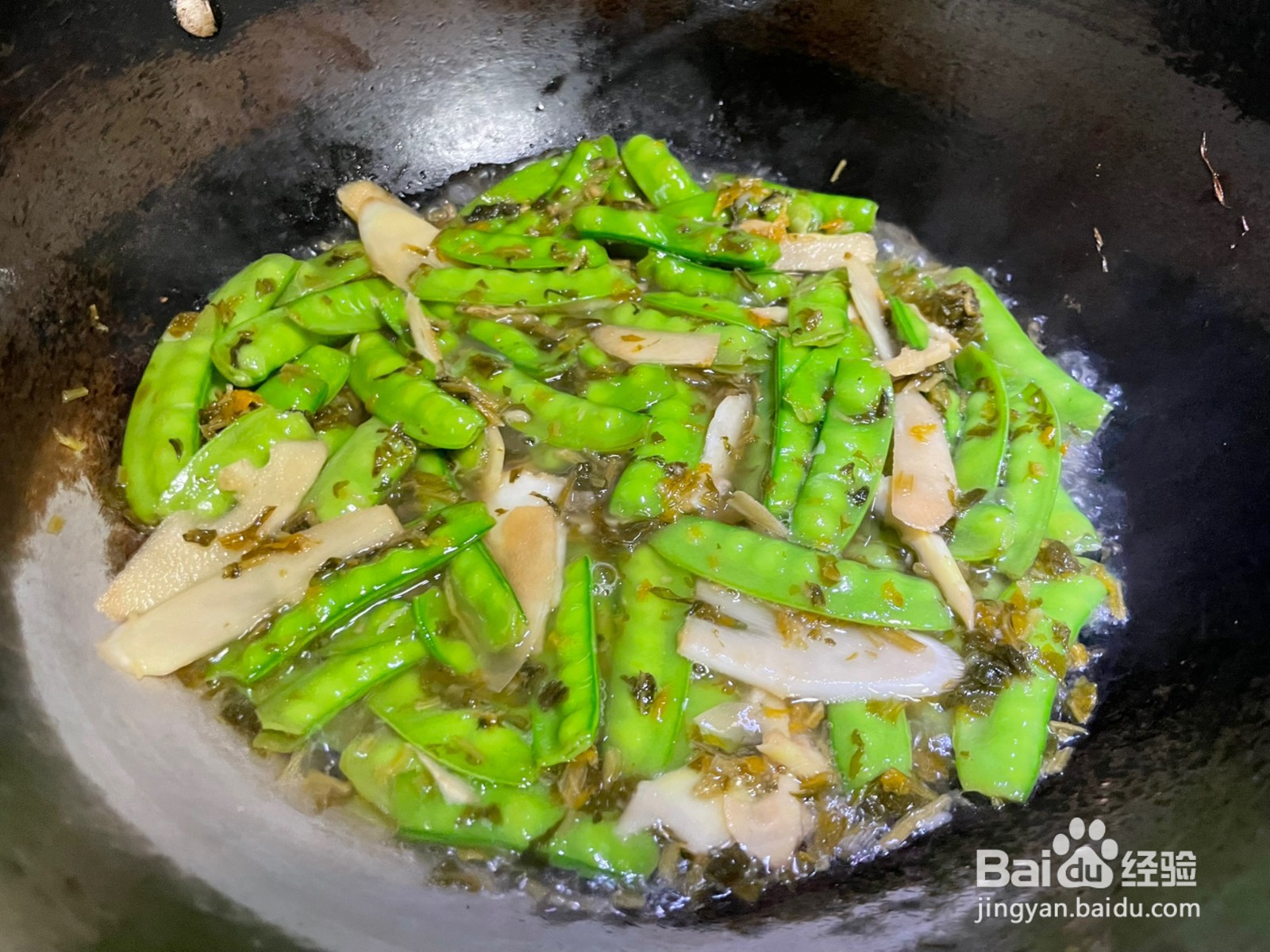 豌豆炒肉怎么做