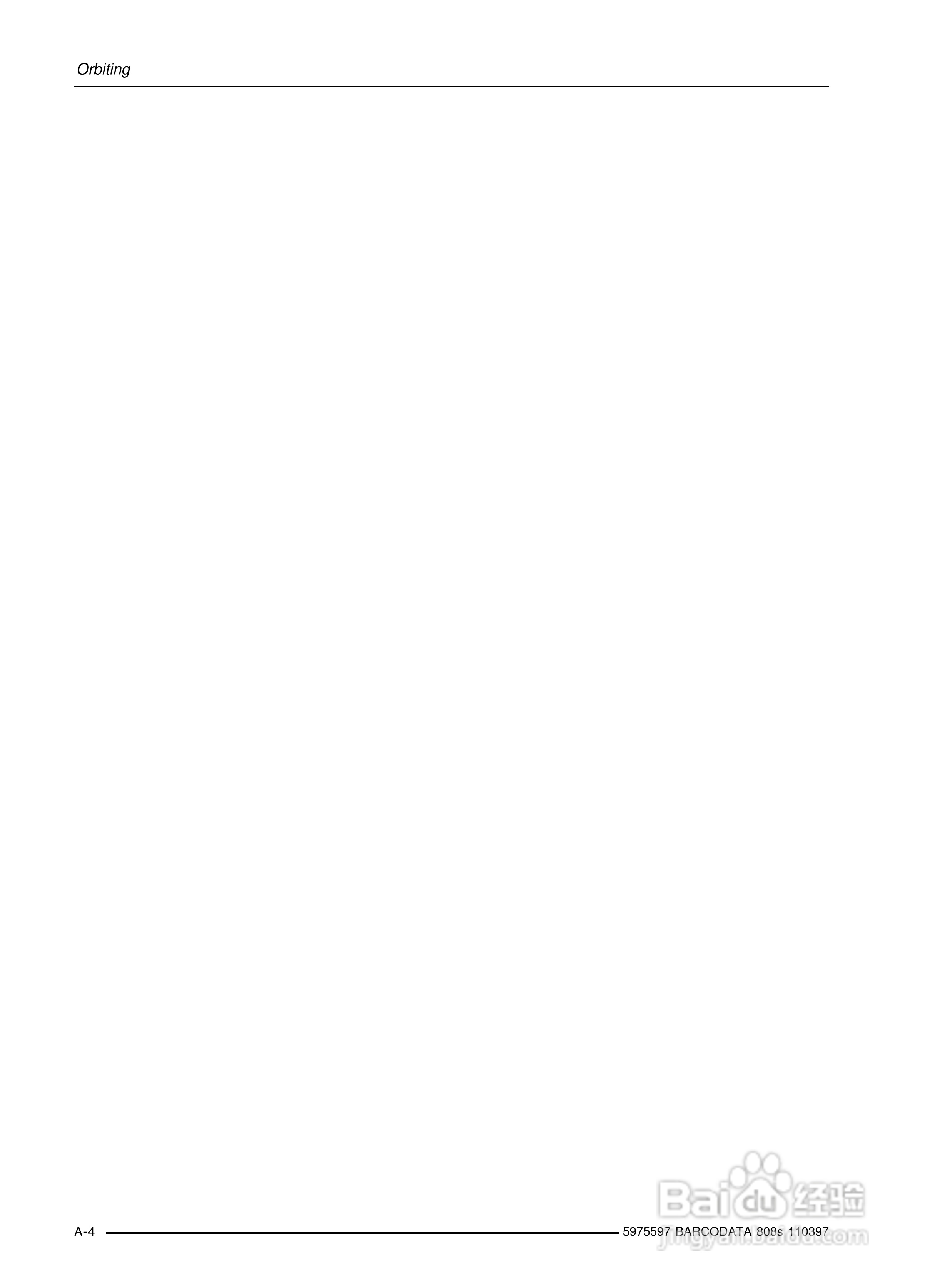 Barco巴可 DATA 808S投影机说明书:[6]