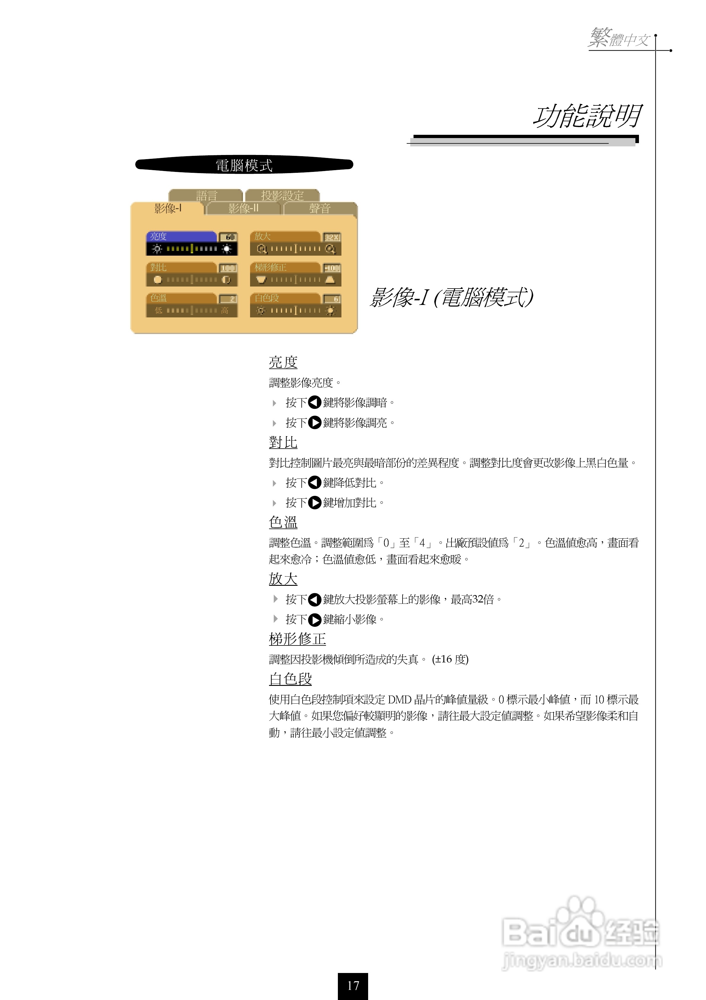 奥图码 H55投影机说明书:[2]