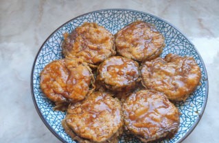 红烧茄盒制作的步骤