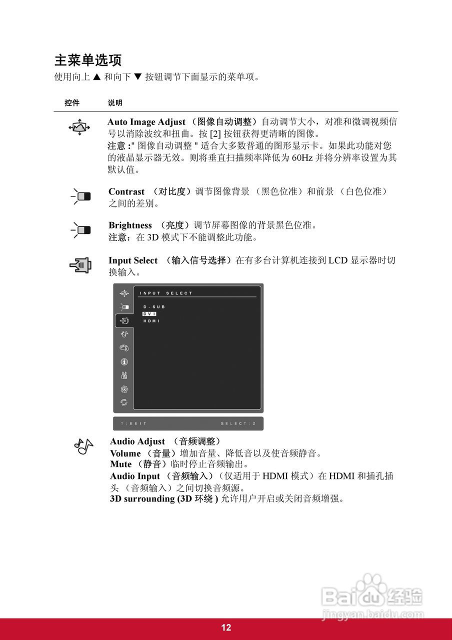 ViewSonic优派V3D245显示器说明书:[2]