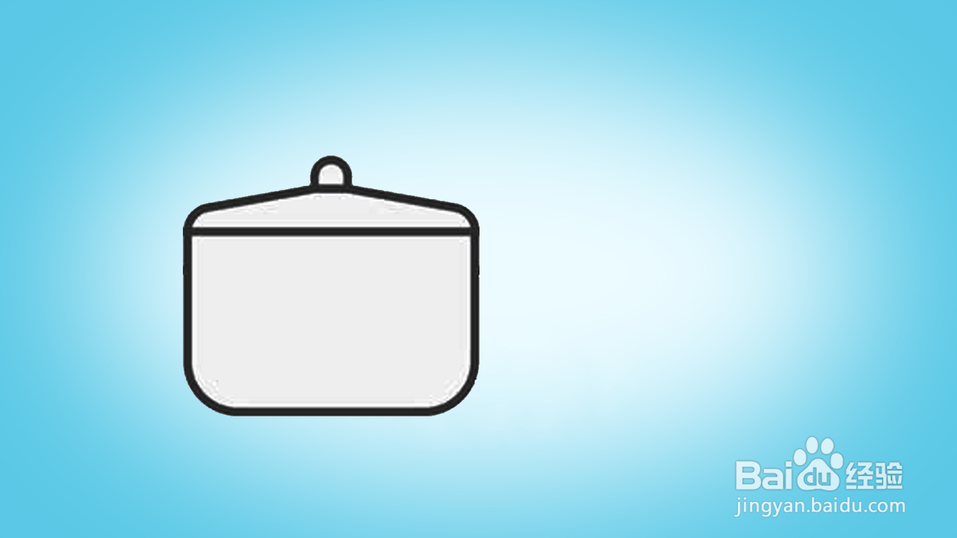 厨房用具简笔画