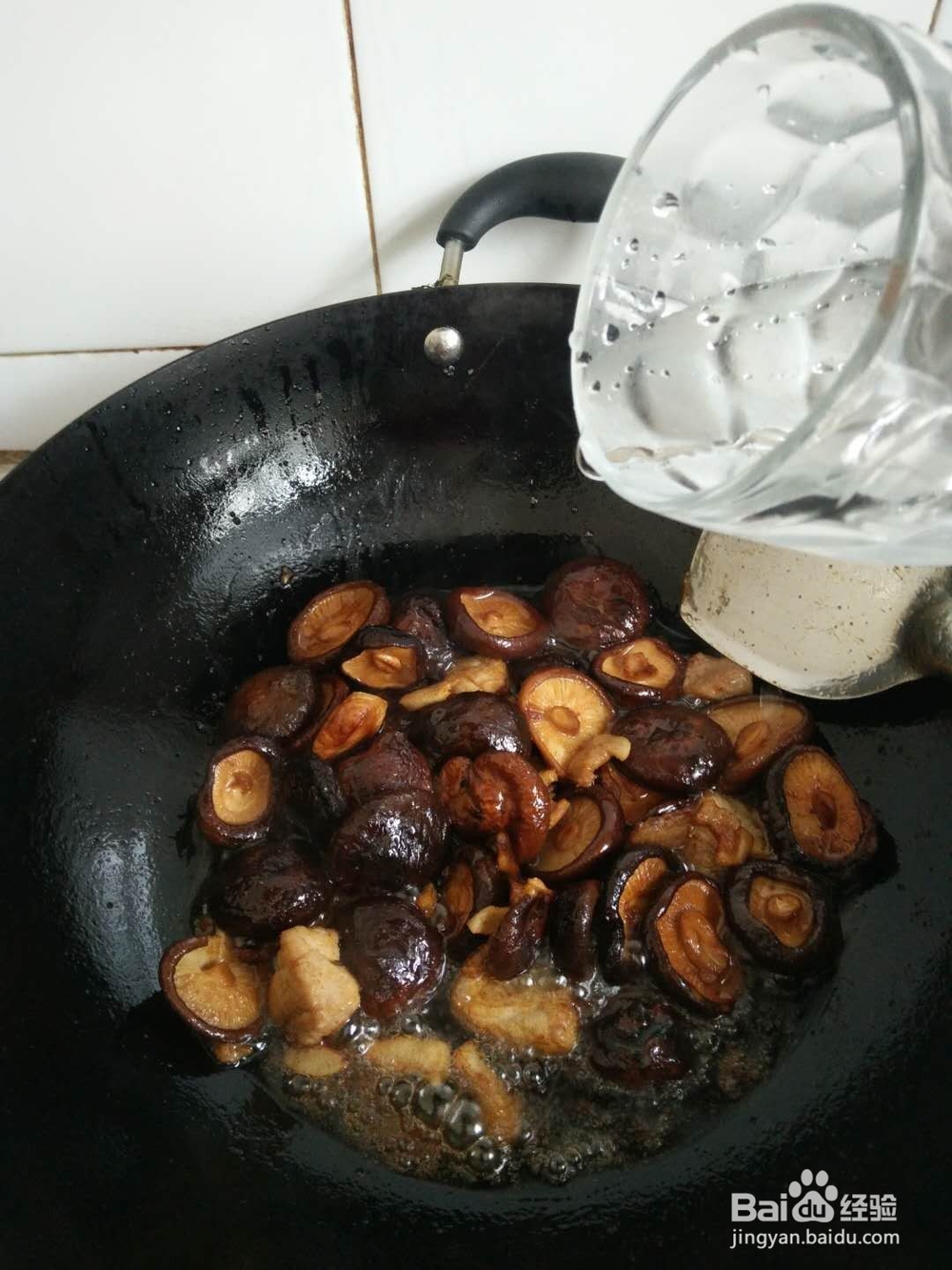 香菇烧肉——美味的荤菜系。