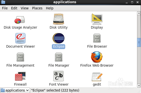 linux下创建eclipse快捷方式