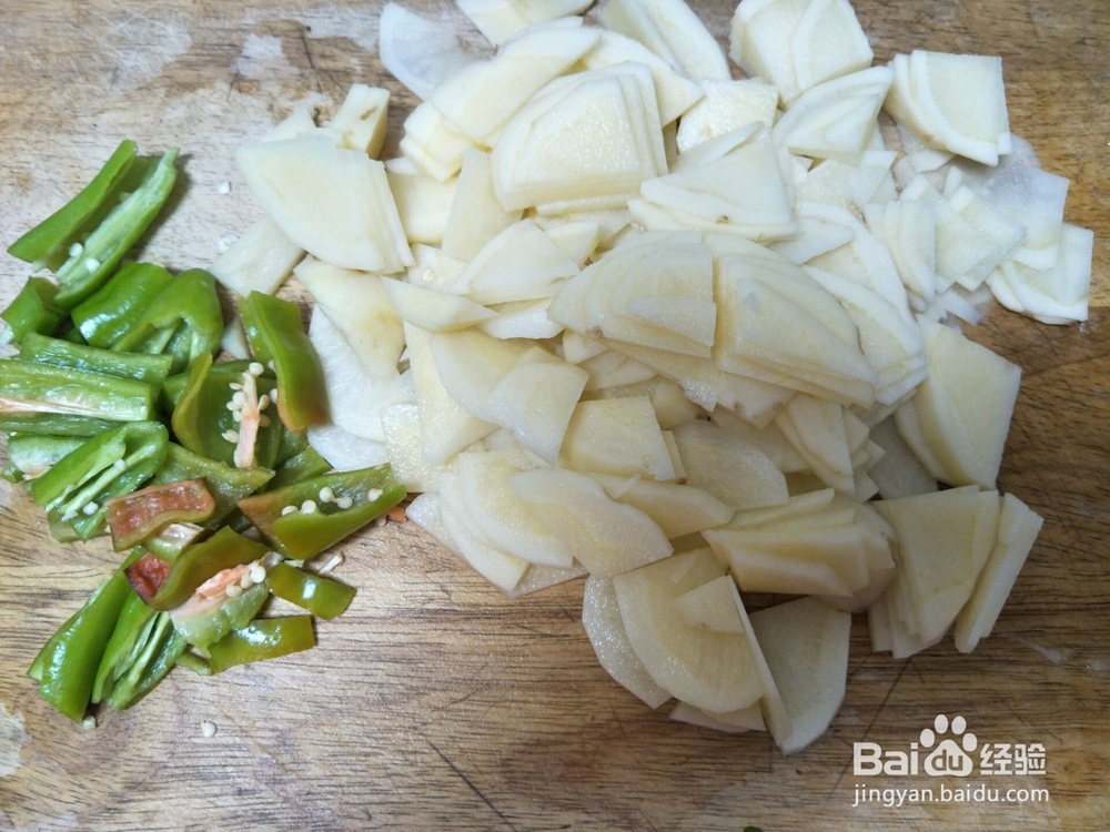 土豆片炒洋葱