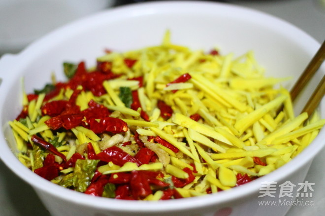 开胃下饭的萝卜丝