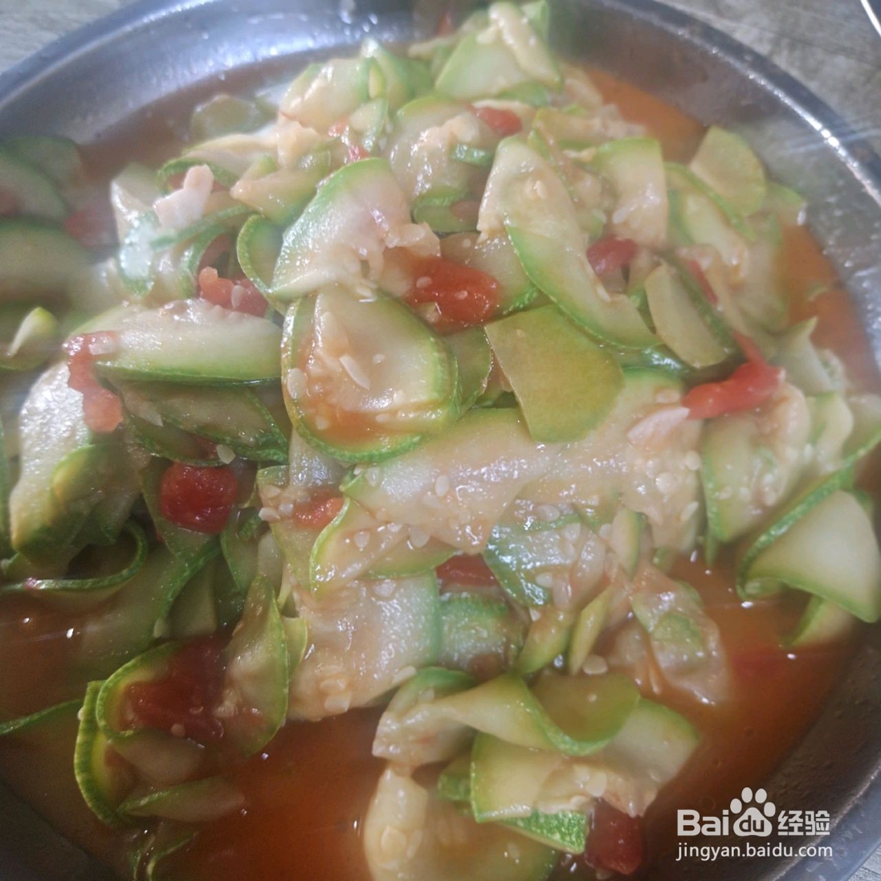 西红柿炒三月瓜的做法