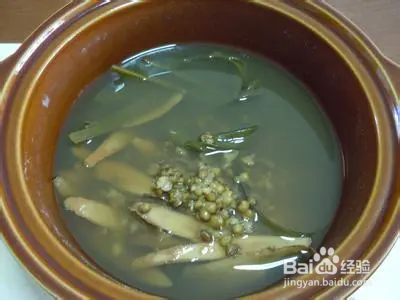 甘草绿豆汤