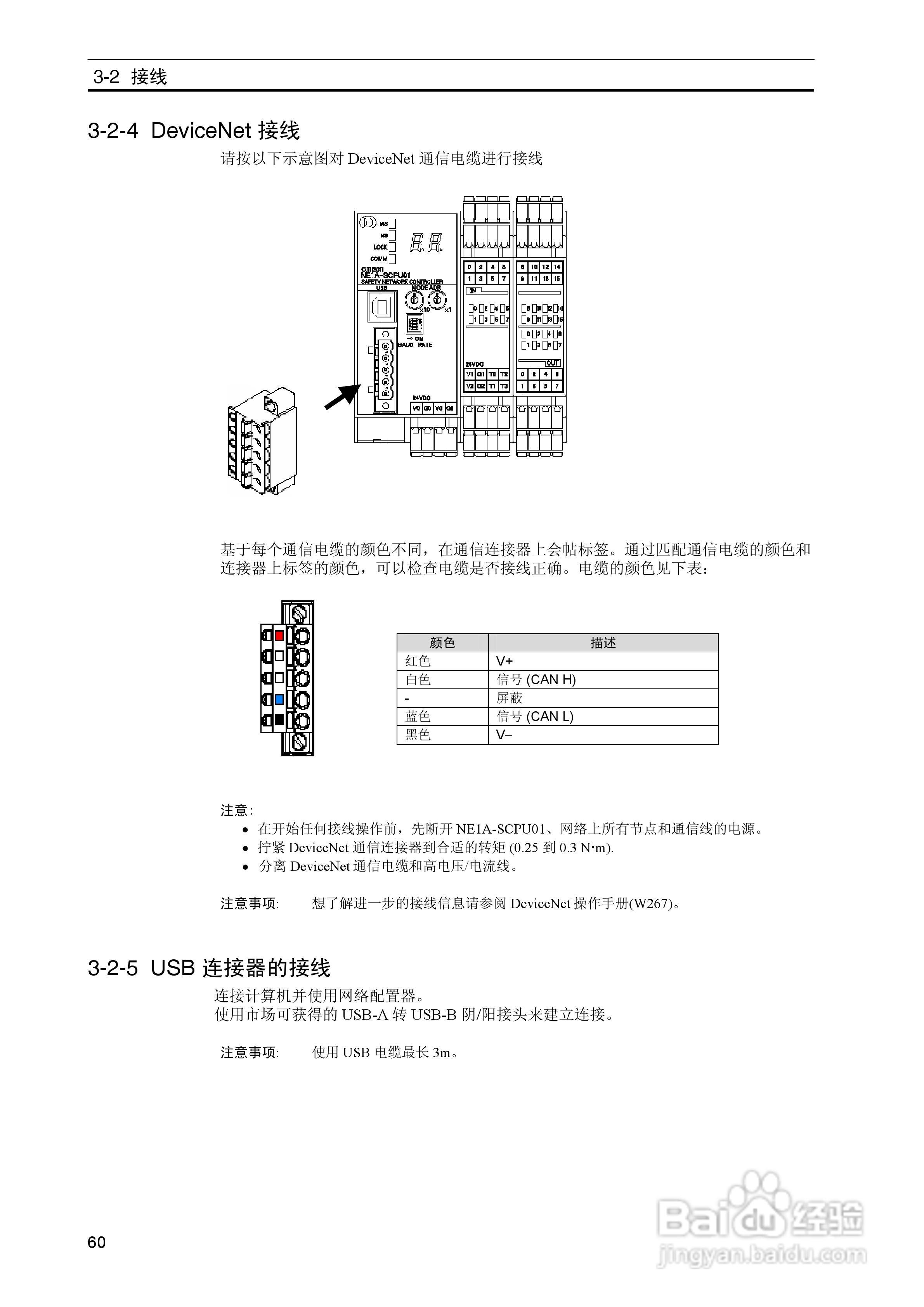 DeviceNet Z906安全网络控制器操作手册（中文）:[7]