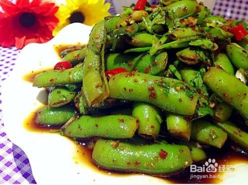自制爆炒毛豆