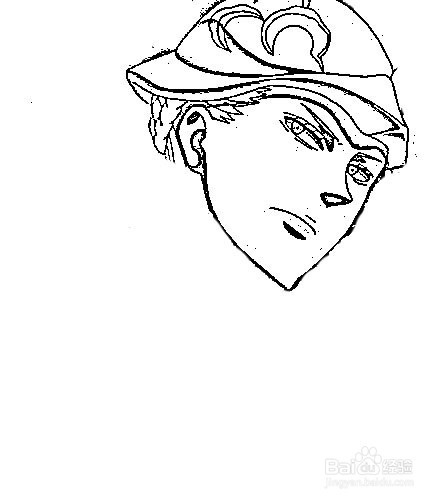 简笔画-如何画q版人物黑色五叶草夏洛特的简笔画